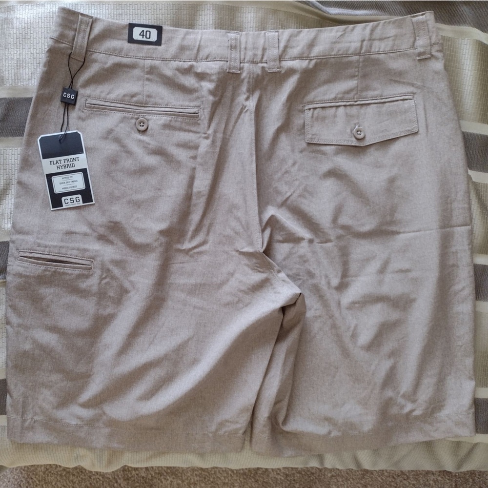 Khaki green shorts - Picture 7 of 8